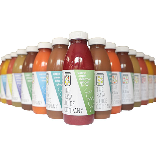 The Raw Juice Company Pack of 15 x 250ml Raw Juices